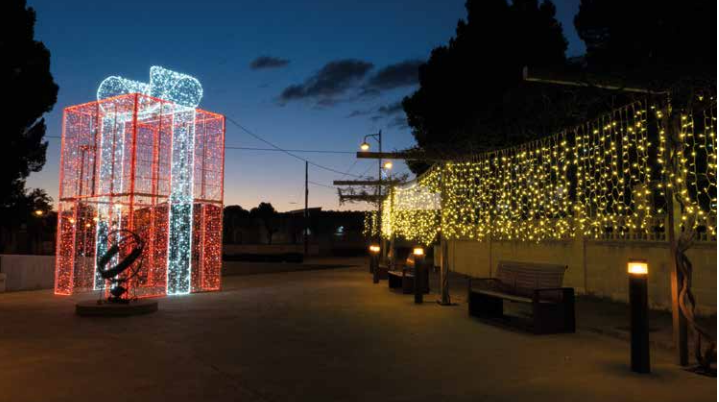 PRILUX 146258 Luminaria decorativa LED SCREENLIGHT 2x1.5m 300 LEDs blanco cable blanco